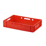 thumbnail of Palette E1 Kisten 60x40x15 cm Fleischkiste Lagerkiste Metzgerkiste - 72 Stück in rot