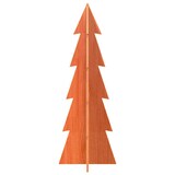 thumbnail of vidaXL Kerstdecoratie kerstboom 112 cm massief grenenhout wasbruin