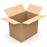 thumbnail of 15 FALTKARTON DHL braun 700x500x600 mm, KARTON 70x50x60 cm