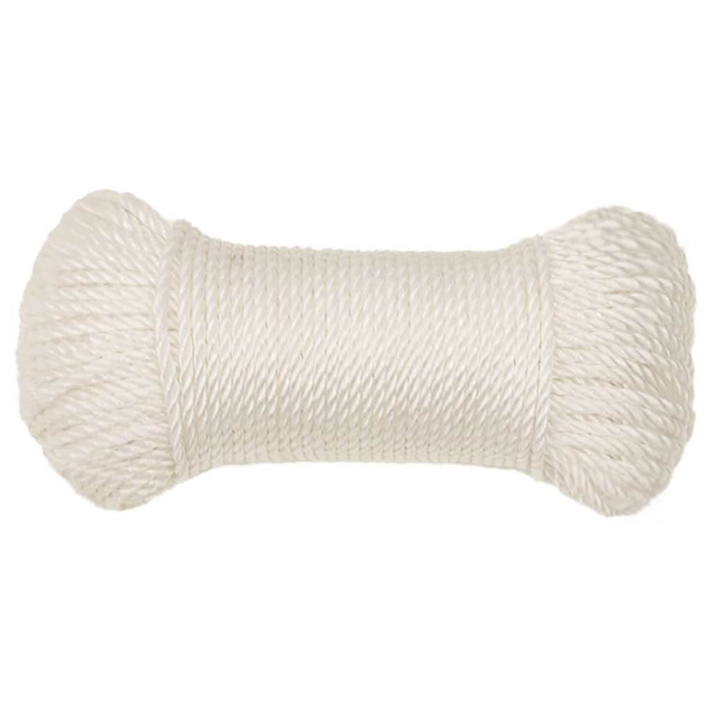 vidaXL Werktouw 3 mm 50 m polypropeen wit