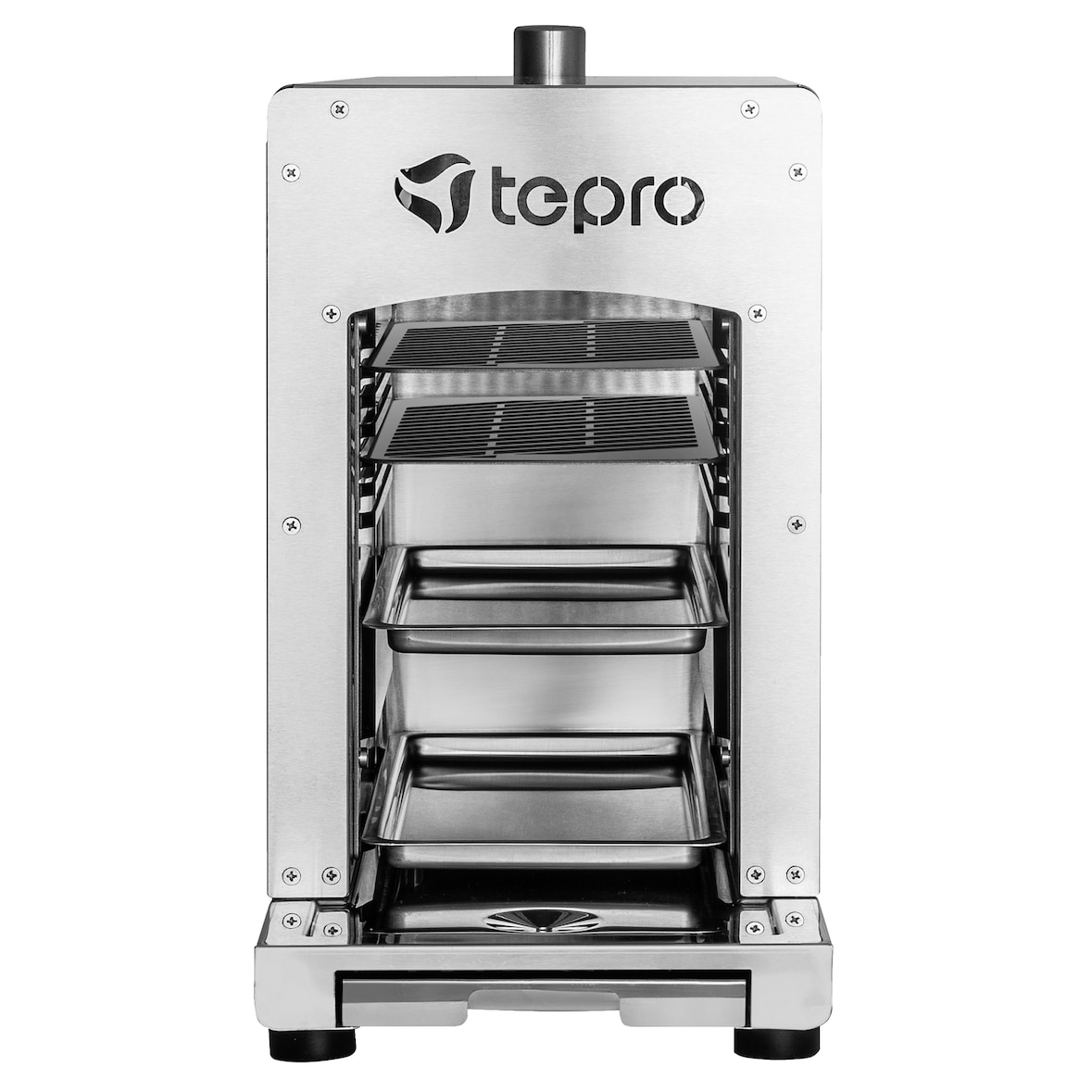 Tepro Oberhitze-Gasgrill Toronto, Edelstahl,  23 cm x 56 cm x 40, 5 cm, silber