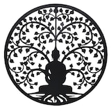 thumbnail of XXL Buddha Lebensbaum aus Metall Wanddeko Dekoration Wandbild Wandschmuck