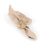 thumbnail of Bazar Bizar Servetring van messing 7x6 cm goud - Set van 8
