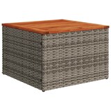 thumbnail of vidaXL 13-tlg. Garten-Sofagarnitur mit Kissen Grau Poly Rattan