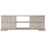 thumbnail of Helloshop26 - Meuble télé buffet tv télévision design pratique 120 cm bois d'acacia massif 2502281