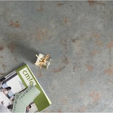 thumbnail of Restootab - Tafel Ø70cm - model Round witte voet grijs roest