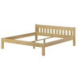 thumbnail of Doppelbett Ehebett 180x200 Kiefer natur Massivholzbett Rollroste Matratze 60.38-18 M