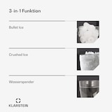 thumbnail of ArcticBlend 3in1 IceMaker | 20 kg/24h | Bullet Ice | Crushed Ice | Wasserspender Schwarz