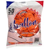 thumbnail of BALLON PUB Ballons neutres opaques orange diamètre 30/34cm sac de 50