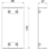 thumbnail of OBO Bettermann Endstück GA-E90170EL 6279573