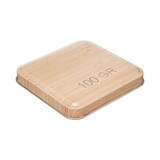 thumbnail of Boîte à thé vrac en métal Blanc déco Relief Beige