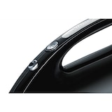 thumbnail of ROMMELSBACHER EM 150 elektrisch mes, krachtige motor, inschakelknop, bruikbare lemmetlengte 15 cm, paar lemmeten met fijne en grove karteling