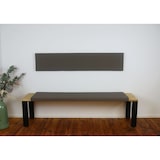 thumbnail of Lycce XXL Klemmkissen TAUPE  Bankauflage  Sitzkissen für Sitzbank (verrutscht nicht) Kunstleder Breite 150cm