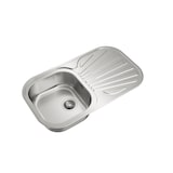 thumbnail of Teka Stylo 1C 1E Lavabo sobre-encimera Rectangular Acero inoxidable