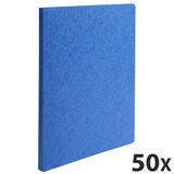 thumbnail of Exacompta  Cod. 11505H - Cartella con dorso preformato cartoncino lustré 400 g/mq - F.to 24x32cm -  blu - Confezione da 50 pz.
