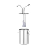 thumbnail of Dosificador de acero inoxidable Hendi para alta viscosidad con 4,5 litros