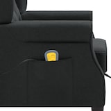 thumbnail of vidaXL Massagesessel mit Hocker Dunkelgrau Stoff