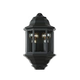 thumbnail of Candeeiro de parede LIVORNO Preto Alumínio Vidro 2x E27 máx. 60W LE109749