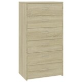 thumbnail of Helloshop26 - Buffet Sideboard Kommode Schrank Aufbewahrungsmöbel Organizer für Küche Wohnzimmer Lounge mit 6 Schubladen 02_0029760
