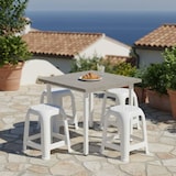 thumbnail of 2 Banquetas Empilháveis ​​em Plástico COSHANO