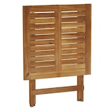 thumbnail of Comedor de jardín plegable 3 piezas madera maciza de acacia 5