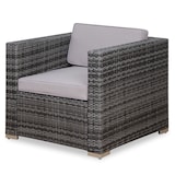 thumbnail of SVITA Rattan Sessel Ergänzung Zubehör Polyrattan Couch California Lugano grau