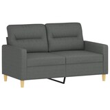 thumbnail of Ensemble de canapés 4 pcs coussins gris foncé tissu Modèle Cristal Moderne