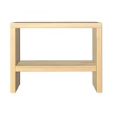 thumbnail of Nachttisch Kiefer massiv modernes kubisches Nachtkästchen in offener Form 90.20-K5