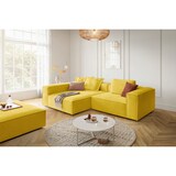 thumbnail of KAWOLA Sofa CARMO Ecksofa Stoff gelb Recamiere links