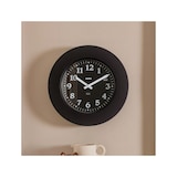 thumbnail of momento, orologio da parete nero, Alessi