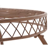 thumbnail of Mesa de jardin Sheela Marrón antiguo