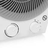 thumbnail of Ventilateur 2 en 1 froid + chaud, en plastique blanc, 2000 W, 220 V - MONO