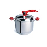 thumbnail of Excelsa Schnellkochtopf Professional Cook Stahl 5 Lt Silber Und Rot