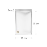 thumbnail of MONOUSO - Plastic Zak met Rits Automatische Sluiting 18x25cm G-160 (1.000 Stuks)