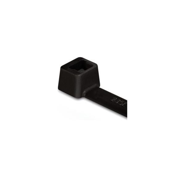 100 Stk. HellermannTyton Kabelbinder T30L-W-BK 111-03460