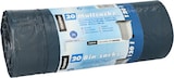 thumbnail of Starpak 20 Müllsäcke mit Zugband, LDPE "blauer Engel" 120 l 100 cm x 70 cm blau/schwarz
