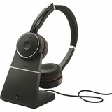 thumbnail of Jabra Evolve 75 UC Duo kabeloses Stereo - Headset inkl. USB Link 380a, Bluetooth, ANC