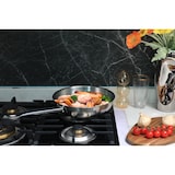 thumbnail of METRO PROFESSIONAL Frigideira, aço inoxidável 18/10, Ø 24 cm, altura: 7.6 cm, sem revestimento, indução, resistente ao forno