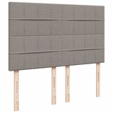 thumbnail of vidaXL Boxspringbett mit Matratze Taupe 140x200 cm Stoff