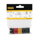 thumbnail of Bi-Office Ímanes Redondos de 25mm - Cores sortidas, Pack of 10