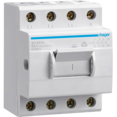 Kompaktschalter, 63A, 4-polig