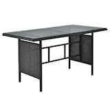 thumbnail of SVITA Monroe tuin loungeset polyrattan zitgroep tuin zwart