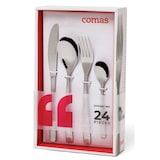 thumbnail of COMAS-Bestecksatz BCN MARTELÉ 24 Stück, Stahl 18% 3 mm.