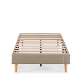 thumbnail of Base tapizada Eris 90x190 cm color Beige