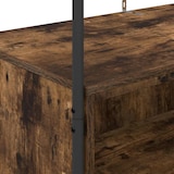 thumbnail of vidaXL Kleiderständer Braun Eichen-Optik 100 x 44 x 160 cm