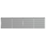 thumbnail of Helloshop26 - Moderner Mehrzweck-Pflanzkübel 160 x 40 x 75 cm für den Innen- und Außenbereich aus hellgrauem Stahl 02_0059186