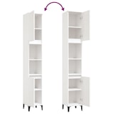 thumbnail of vidaXL Badschrank Weiß 30x30x190 cm Holzwerkstoff