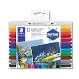 thumbnail of STAEDTLER Design Journey - Caja de 12 Rotuladores para Textiles de Doble Punta