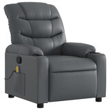thumbnail of vidaXL Massagesessel Relaxsessel Grau Kunstleder