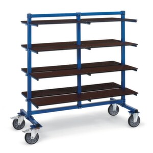 Etagenboden für Tragarmwagen, LxB 2000x600mm, Holz